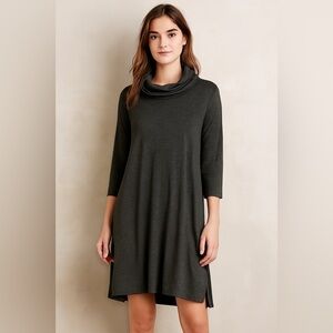 Anthropologie Saturday/Sunday Cowl Neck Dress Size Medium
